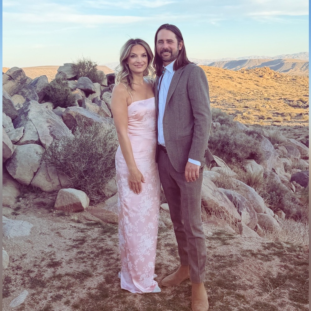 Reformation Pink Maxi Dress